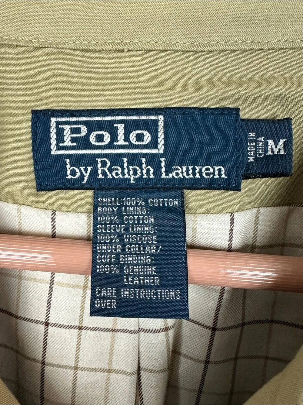 POLO RALPH LAUREN MENS JACKET SIZE M